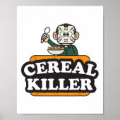 Graanmoordenaar Voedsel Pun Humor Kostuum Fun Hall Poster (Voorkant)