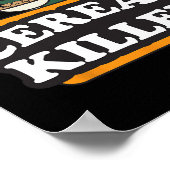 Graanmoordenaar Voedsel Pun Humor Kostuum Fun Hall Poster (Hoek)