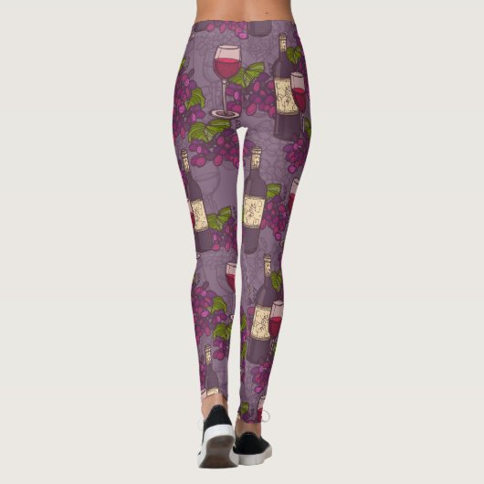 Graanpatroon Leggings (Achterkant)