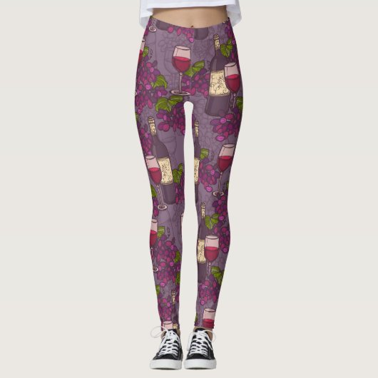 Graanpatroon Leggings (Voorkant)