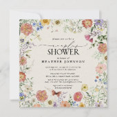 Graanpersen voor Lijst van geperste wilde bloemen Kaart (Voorkant)