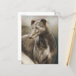 Graanschilder voor olie briefkaart