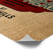 Graanspoeling Reproductie Poster (Hoek)