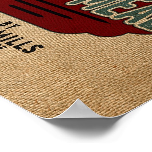 Graanspoeling Reproductie Poster (Hoek)