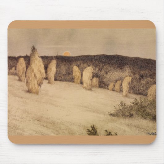 Graanstammen in Moonlight Muismat (Voorkant)