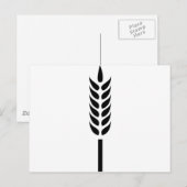 graantarwepiek briefkaart (Voorkant / Achterkant)