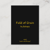 Graanveld ATC Visitekaartje (Achterkant)