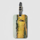 Graanveld (door Berthe Morisot) Bagagelabel (Voorkant (verticaal))
