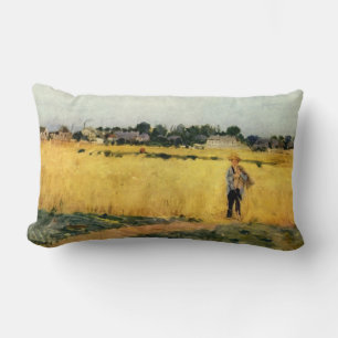 Graanveld (door Berthe Morisot) Kussen