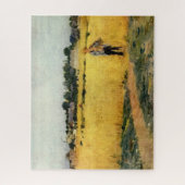 Graanveld (door Berthe Morisot) Legpuzzel (Verticaal)