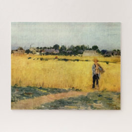 Graanveld (door Berthe Morisot) Legpuzzel