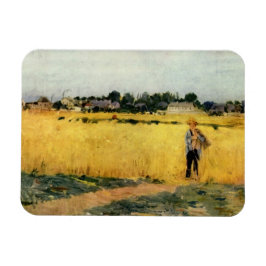 Graanveld (door Berthe Morisot) Magneet