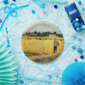 Graanveld (door Berthe Morisot) Papieren Bordje (Feest)