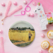 Graanveld (door Berthe Morisot) Papieren Bordje (Feest)