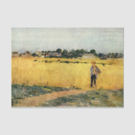 Graanveld (door Berthe Morisot) Tissuepapier