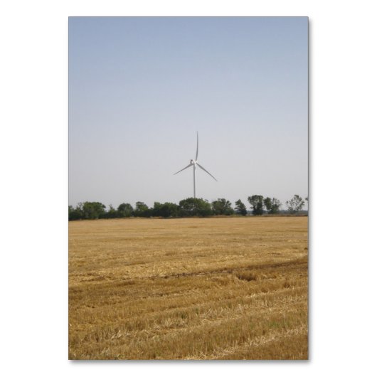 Graanveld op het boerderij kaart (Voorkant)