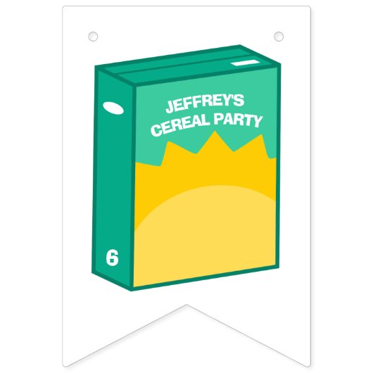 Graanvogels Partij Vlaggetjes (Eerste vlag)