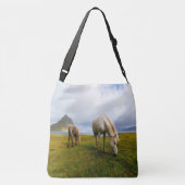 Graaspaarden Crossbody Tas (Achterkant)