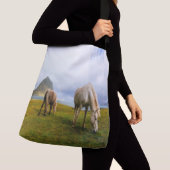 Graaspaarden Crossbody Tas (Dichtbij)