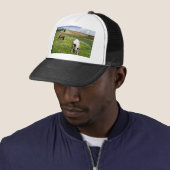 Graaspaarden Trucker Pet (In situ)