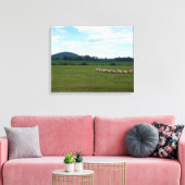 Graasschaap Canvas Afdruk (Insitu (Woonkamer))