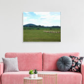 Graasschaap Canvas Afdruk (Insitu (Woonkamer))