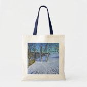Graat en bomen Winter Dam Lane Derbyshire 2013 Tote Bag (Voorkant)