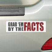 Grab door de Facts Bumpersticker | Opnieuw (Op auto)