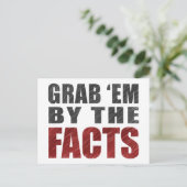 Grab door het Briefkaart Facts | Reist Trump (Staand voorkant)