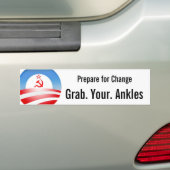 Grab. uw. Ankles Bumpersticker (Op auto)