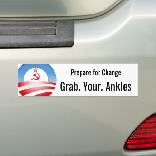 Grab. uw. Ankles Bumpersticker (Op auto)