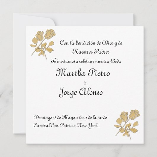 Grabame como un sello en tu corazon kaart (Voorkant)