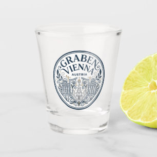 Graben, Wenen Oostenrijk Shot Glas
