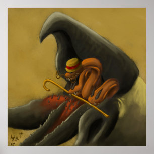 Graboid Barbershop Kwartet Poster