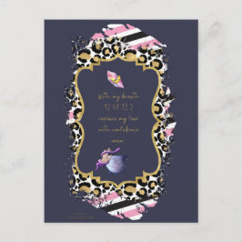 Grabovoi Numbers for Freedom of Fear Briefkaart