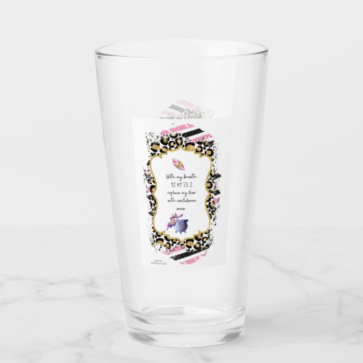 Grabovoi Numbers for Freedom of Fear Glas (Voorkant)