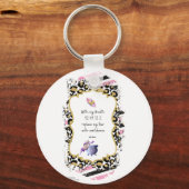 Grabovoi Numbers for Freedom of Fear Sleutelhanger (Voorkant)