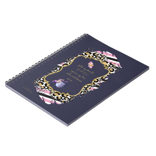 Grabovoi-nummers voor vrijheid van angst notitieboek (Linkerzijde)