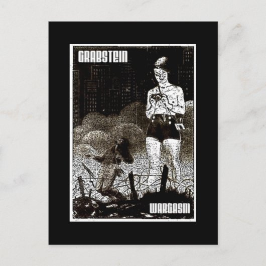 GRABSTEIN WARGASM BRIEFKAART (Voorkant)
