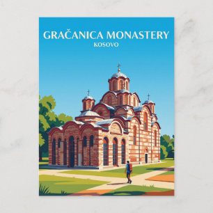 Gračanica Klooster Kosovo Briefkaart