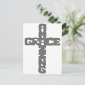 Grace-Amazing gris Briefkaart (Staand voorkant)