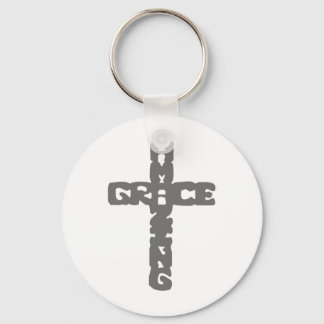 Grace-Amazing gris Sleutelhanger