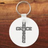 Grace-Amazing gris Sleutelhanger (Voorkant)
