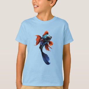 Grace and Fortune: Traditioneel Koi Fish T-shirt