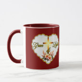 Grace and Light – Christian Easter - caneca Mok (Links)
