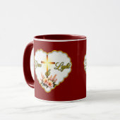 Grace and Light – Christian Easter - caneca Mok (Voorkant links)
