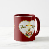 Grace and Light – Christian Easter - caneca Mok (Voorkant rechts)