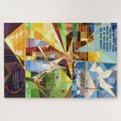 Grace and Mercy Tree of Life Christelijke kunst Legpuzzel (Horizontaal)