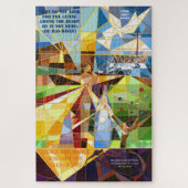 Grace and Mercy Tree of Life Christelijke kunst Legpuzzel (Verticaal)