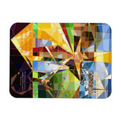 Grace and Mercy Tree of Life Christelijke kunst Magneet (Horizontaal)